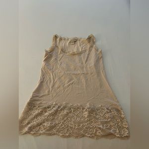 Light pink w laced bottom